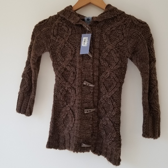 Pumpkin Patch Brown Sweater  NWT - Picture 1 of 4